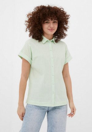 Рубашка Finn Flare. Цвет: зеленый