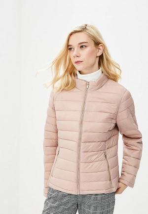 Куртка утепленная Vila. Цвет: розовый