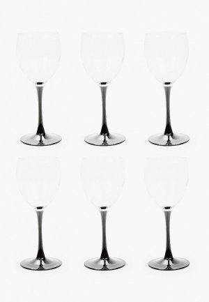 Набор бокалов Luminarc для вина Домино 6 шт., 350 мл. Цвет: прозрачный