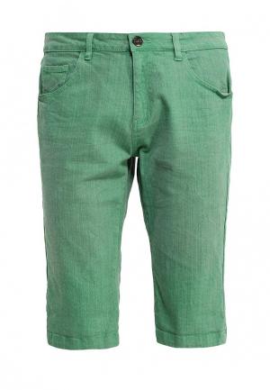 Шорты джинсовые Troll. Цвет: зеленый