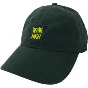 New DEATHSTACK FOREST DAD CAP DEATHWISH. Цвет: green