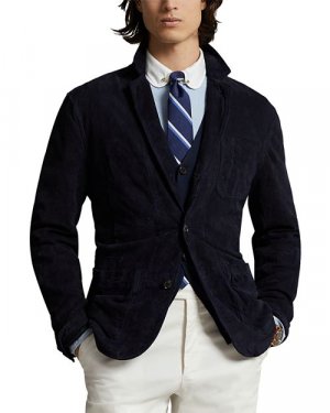 Замшевое спортивное пальто , цвет Blue Polo Ralph Lauren