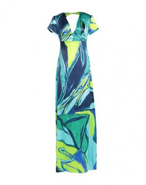 Длинное платье KITAGI®. Цвет: бирюзовый
