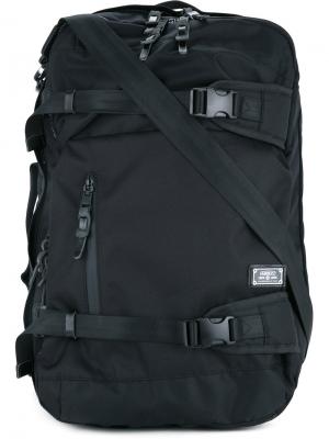 Рюкзак с пряжками As2ov. Цвет: черный