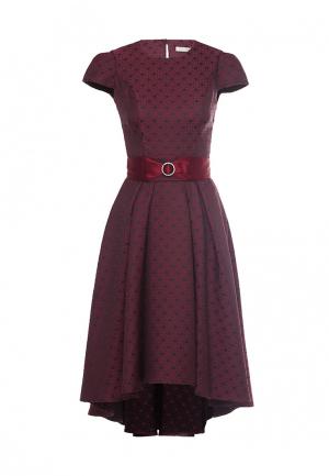 Платье Olivegrey UMBERTA. Цвет: бордовый