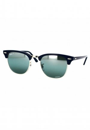 Солнцезащитные очки Clubmaster Polarized , синий Ray-Ban