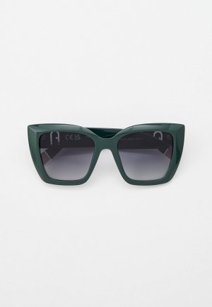 Очки солнцезащитные Furla 710-D80. Цвет: зеленый