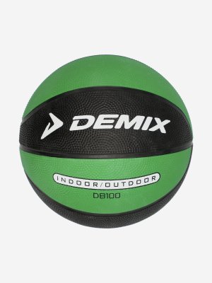 Мяч баскетбольный Buzzer 3, Зеленый Demix. Цвет: зеленый