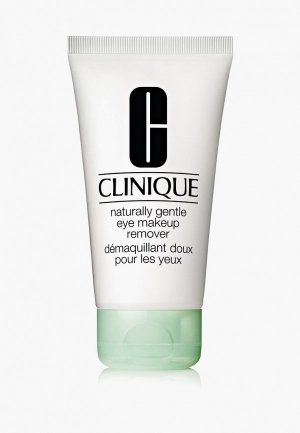 Средство для снятия макияжа Clinique Naturally Gentle Eye Makeup Remover, 75 мл. Цвет: прозрачный