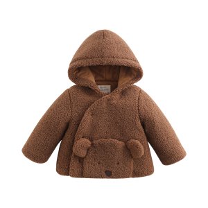 Детская куртка для малышей, цвет cocoa brown Marc&Janie
