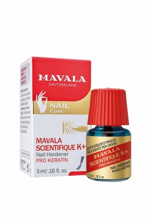Средство для восстановления ногтей Mavala Проникающий укрепитель Сайнтифик К+ 5 ml. Цвет: прозрачный