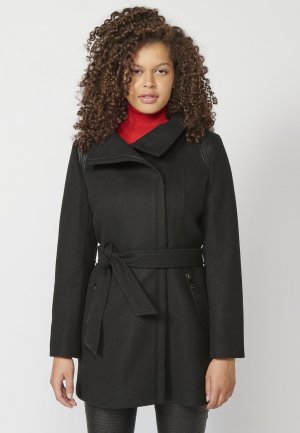 Короткое пальто , черное Koroshi