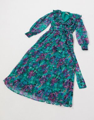 Платье миди -Многоцветный Talulah