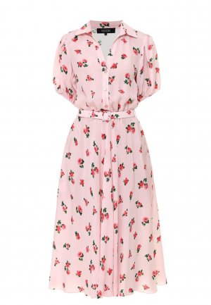 Платье POUSTOVIT. Цвет: розовый