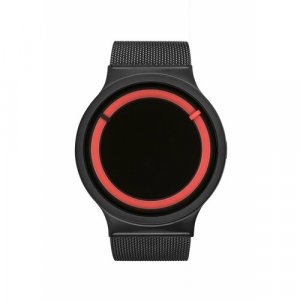 Наручные часы Eclipse Metalic Black Red, черный ZIIIRO. Цвет: черный/красный