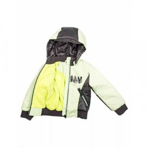 Куртка , размер 80-44, серый, зеленый АКСАРТ. Цвет: зеленый/серый