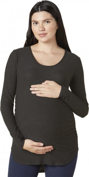 Легкий классический пуловер с круглым вырезом Spacedye для беременных , цвет Darkest Night Beyond Yoga