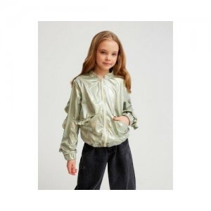 Пиджак , размер 146, зеленый Minaku. Цвет: зеленый