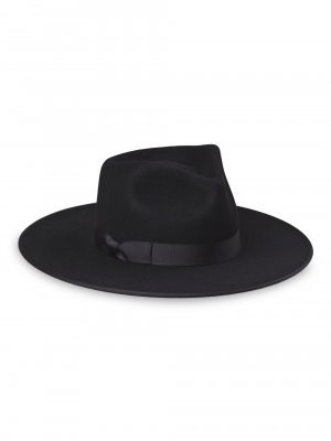 Черная шерстяная шапка Rancher Lack of Color, черный Color