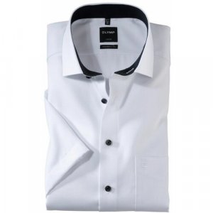 Рубашка , размер 42, белый OLYMP. Цвет: белый
