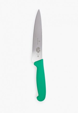 Нож кухонный Victorinox Fibrox. Цвет: зеленый