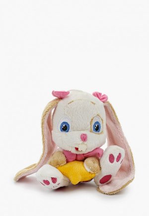 Игрушка мягкая Magic Bear Toys Заяц Звездочёт, девочка, 10 см. Цвет: бежевый