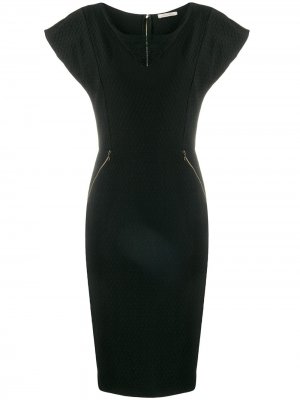 Платье с сетчатыми вставками Nina Ricci Pre-Owned. Цвет: черный