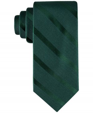 Мужской однотонный галстук в фактурную полоску Tommy Hilfiger