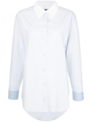 Классическая рубашка на пуговицах Sharon Wauchob. Цвет: синий