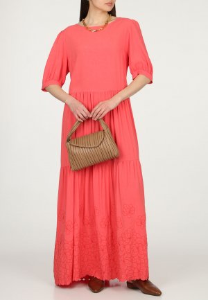 Платье ELISA FANTI. Цвет: красный