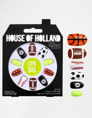 Стикеры для ногтей House Of Holland By Elegant Touch. Цвет: gym bag