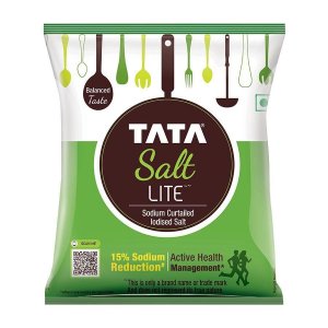 Пакет из 2 – Tata Salt Lite (Соль с низким содержанием натрия) (2,2 фунта каждый)