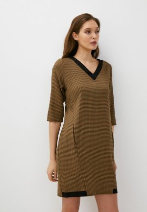 Платье Sienna. Цвет: коричневый