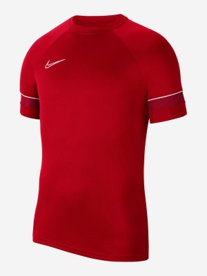 Футболка мужская Dri-FIT Academy, Красный Nike. Цвет: красный