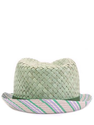Шляпа плетеная ETRO. Цвет: разноцветный
