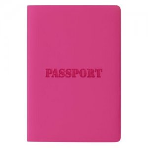 Комплект для паспорта, розовый STAFF. Цвет: розовый