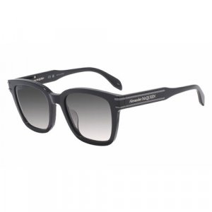 Солнцезащитные очки , черный, бесцветный Alexander McQueen. Цвет: бесцветный/прозрачный