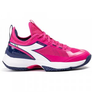 Кроссовки , размер 7.5, розовый Diadora. Цвет: розовый