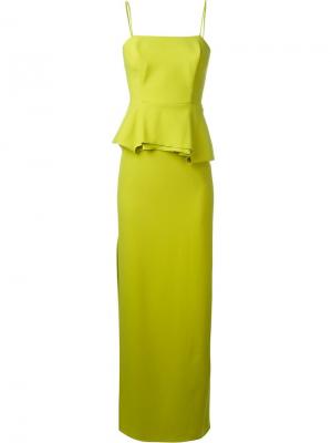 Корсетное платье Chalayan. Цвет: зелёный