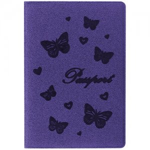 Обложка для паспорта , фиолетовый STAFF