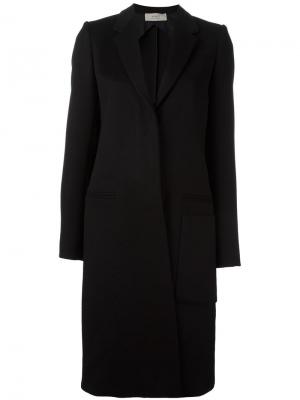 Однобортное пальто Ports 1961. Цвет: чёрный