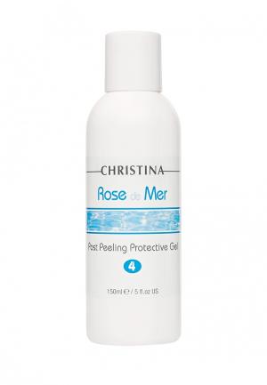Постпилинговый защитный гель Christina Rose de Mer - 100% натуральный растительный пилинг для лица 120 мл. Цвет: белый