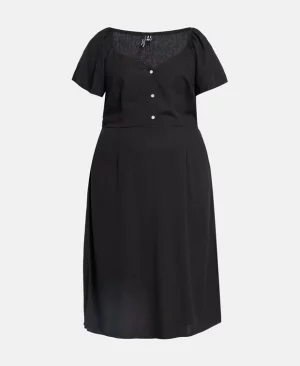 Повседневное платье, черный Vero moda curve