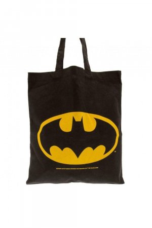 Холщовая большая сумка , черный Batman
