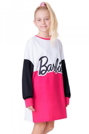 Платье-свитер , мультиколор Barbie
