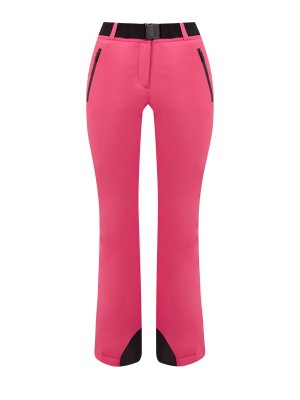 Горнолыжные брюки из водоотталкивающей ткани Teflon EcoElite™ с поясом COLMAR. Цвет: розовый