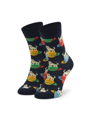 Высокие детские носки , синий Happy Socks