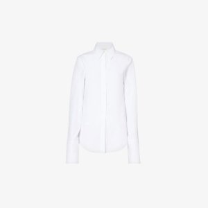 Рубашка Cobea классического кроя из хлопкового поплина , белый Sportmax