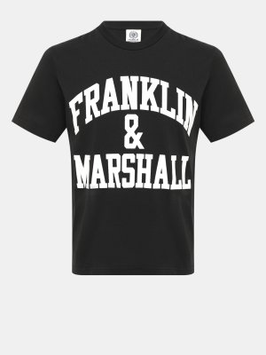 Футболки FRANKLIN&MARSHALL. Цвет: черный
