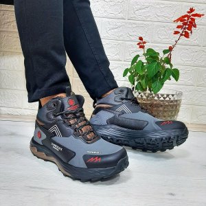 Burk серо-черные водонепроницаемые мужские ботинки Outdor Lumberjack